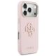 4. Etui Guess FW Resin Logo na iPhone 17 Pro - różowe