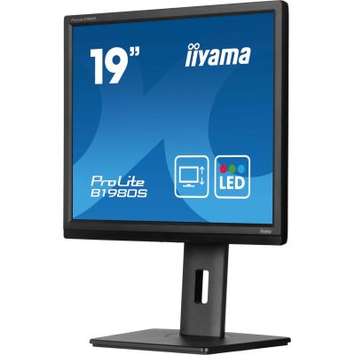 6. Monitor iiyama B1980S-B1 19 cali panel TN 1280x1024 250cd/m2 HDMI DP