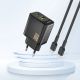 2. Ładowarka sieciowa Dudao A27TEU PD 30W GaN USB-A USB-C - czarna