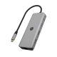 3. Stacja dokująca ICY BOX IB-DK4012-CPD Przewodowa USB 3.2 Gen 1 (3.1 Gen 1) Type-C Antracyt, Czarny