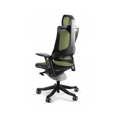 2. Fotel biurowy Wau 2 NW46 siatka olive/czarny