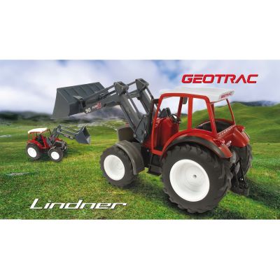 7. Jamara Lindner Geotrac z ładowaczem czołowym 1:16 2.4GHz - Ładowacz czołowy - Silnik elektryczny - 1:16 - Gotowy do użycia (RTR) - Czerwony - Biały - Chłopiec