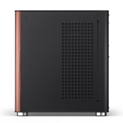 18. Obudowa PC Jonsbo TK-0, Mini-Tower, Mini-ITX, Tempered Glass, Holz - schwarz