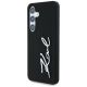 2. Etui Karl Lagerfeld Silicone Metal Signature Logo Samsung Galaxy S25 czarny