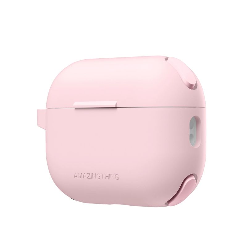 3. Etui silikonowe AMAZINGTHING Omni Case do AirPods Pro 2 - różowe