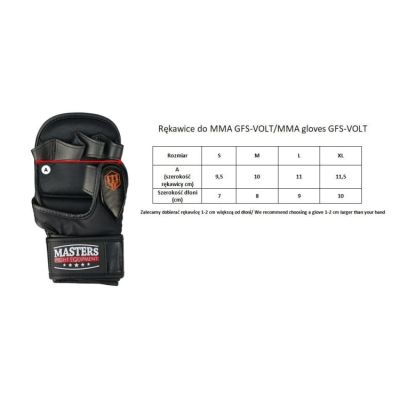 6. Rękawice do MMA GFS-VOLT