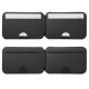 6. Portfel Spigen Slim Fold S314-4 MagSafe na telefon - czarny