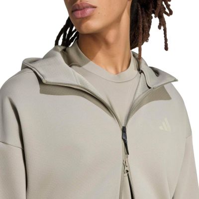 5. Bluza męska adidas Z.N.E. Full Zip zielona KF3834