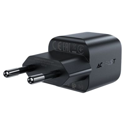 4. Ładowarka sieciowa Acefast A73 Mini PD 20W GaN USB-C - czarna