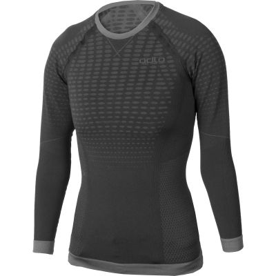 Koszulka termoaktywna firma ODLO Shirt Evolution Warm Junior model 183139/60056 kolor czarny