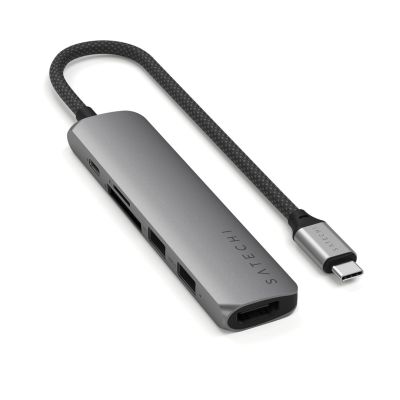8. Satechi 6-w-1 - Stacja dokująca - USB-C 3.2 Gen 2 - HDMI