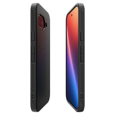 7. Etui Spigen Liquid Air na Google Pixel 9A - czarny mat