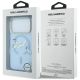 8. Etui Karl Lagerfeld Script Logo MagSafe na iPhone 18 Pro / 17 Pro - jasnoniebieskie