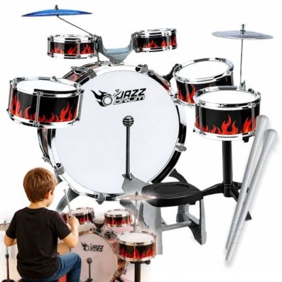 SUPRIMO K-DRUMS 2 duża perkusja dla dzieci z 6 bęb
