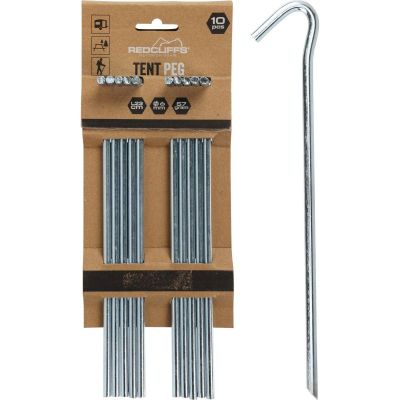 12. ŚLEDZIE DO NAMIOTU 23CM KPL. 10SZT METAL REDCLIFFS
