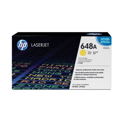 4. HP 648A oryginalny wkład z żółtym tonerem LaserJet