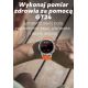 24. Smartwatch Męski GRAVITY GPS GT24-2 Czarny Pasek Silikonowy + Biały Pasek Silikonowy