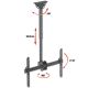 13. Techly ICA-CPLB 946S uchwyt do tablic informacyjnych 177,8 cm (70") Czarny