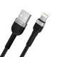 3. Kabel Wozinsky WNBAL1 USB-A / Lightning 2.4A 1 m - czarny