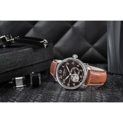 6. Zegarek Męski ZEPPELIN LZ127 Graf Automatic 7666-4 + BOX