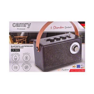21. Głośnik bluetooth CAMRY CR 1902b czarny