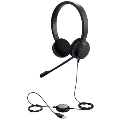 2. Jabra Evolve 20 UC Stereo USB-A