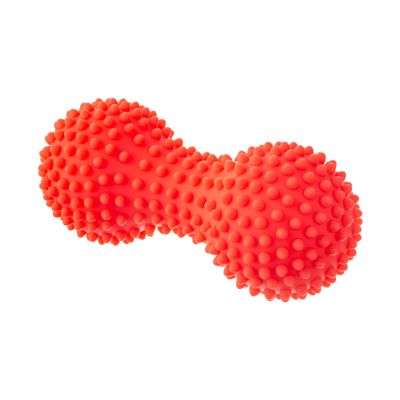 Wałek Fizjo Spiky do masażu i rehabilitacji Tullo duoball 15,5 cm czerwony REF864