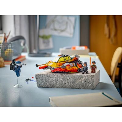 11. LEGO STAR WARS 75414 Płomienny śmigacz śnieżny