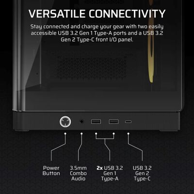 9. Obudowa Corsair FRAME 4500X LX-R RGB Tempered Glass Mid-Tower, Black