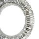 2. WIANEK DEKORACYJNY OPONA 30LED 40CM SREBRNY