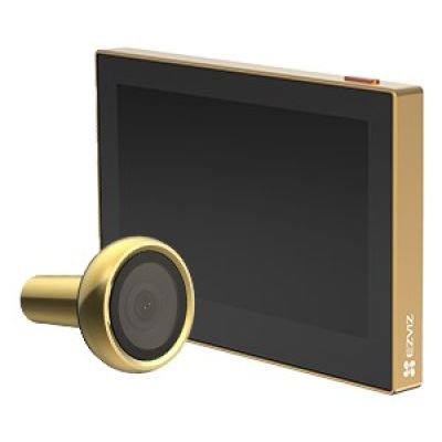11. Wideodomofon EZVIZ HP2 Wi-Fi (2MP), złoty
