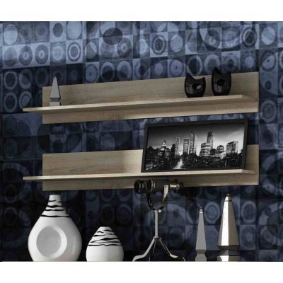 Półka 125cm (2szt) SOHO dąb sonoma mat