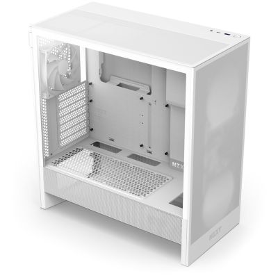 2. NZXT OBUDOWA H5 FLOW MIDI TOWER Z OKNEM BIAŁA
