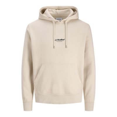 3. Jack&Jones męska bluza z kapturem JJESCHO SWEAT HOOD NOOS 12278789 MOONBEAM