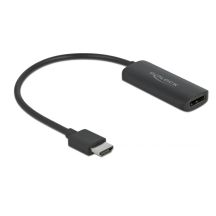 DeLOCK Adapter HDMI-A męski > DisplayPort żeński czarny
