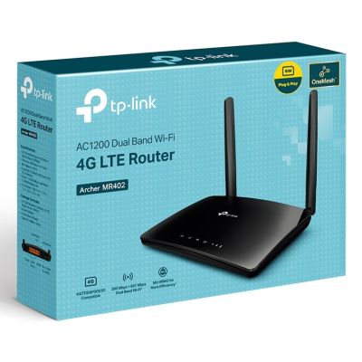 6. Router TP-LINK Archer MR402 AC1200 Wireless Dual Band 4G LTE