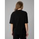 2. T-shirt loose z nadrukiem damski 4F 4FRSS26TTSHF3706-20S