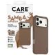 4. Etui CARE by PanzerGlass Fashionable Samba MagSafe na iPhone 17 Pro Max - brązowe