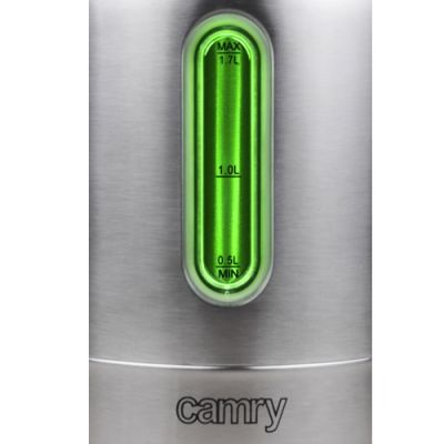 17. Czajnik elektryczny Adler CR 1253 (2200W 1.7l; kolor inox)