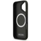 7. Etui BMW M Carbon Logo MagSafe na iPhone 17 - czarno-szare