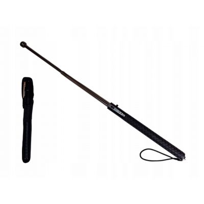 2. Pałka teleskopowa sprężynowa GUARD Spring 26" baton 29 cm / 66 cm z pokrowcem (YC-10527)