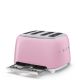 5. Smeg TSF03PKEU toster 6 4 kaw. 2000 W Różowy