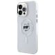 2. Etui Karl Lagerfeld IML Metal Choupette Head MagSafe na iPhone 14 Pro Max - białe