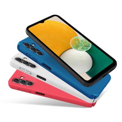 10. Nillkin Super Frosted Shield etui do Samsung Galaxy A14 5G / Galaxy A14 pokrowiec na telefon czarne