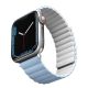 3. Pasek Uniq Revix na Apple Watch 1/2/3/4/5/6/7/8/SE/SE2/Ultra 42/44/45/49mm - biało-niebieski