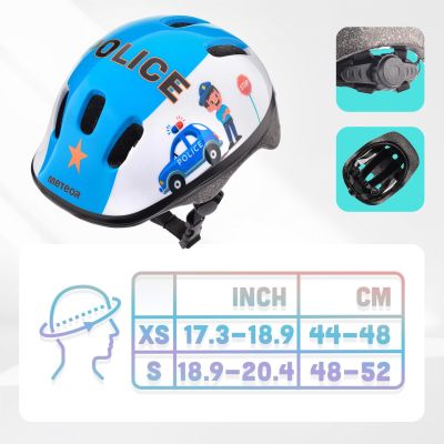 14. Kask rowerowy Meteor KS06 S 17443 48-52 cm Police
