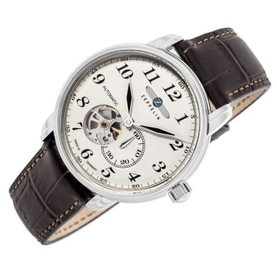 2. Zegarek Męski ZEPPELIN LZ127 Graf Zeppelin Automatik 7666-5 + BOX