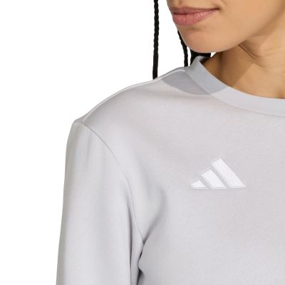 4. Bluza damska adidas Entrada 26 Sweat Top szara KB3948