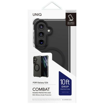 3. Etui UNIQ Combat na Samsung Galaxy S26 Magclick Charging - czarne