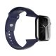 Pasek Puro Icon na Apple Watch 44/45/46/49mm - granatowy
